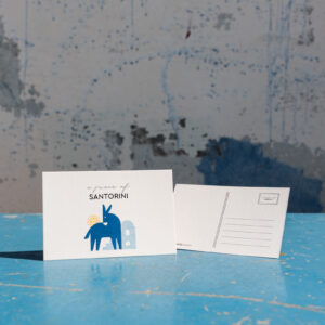 Postcard | Greek Donkey