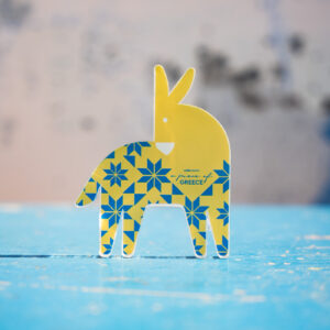 Επιτραπέζιο | Greek Donkey Yellow Flowers