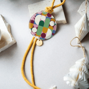 Κρεμαστό Γούρι Μοτίβο Colors